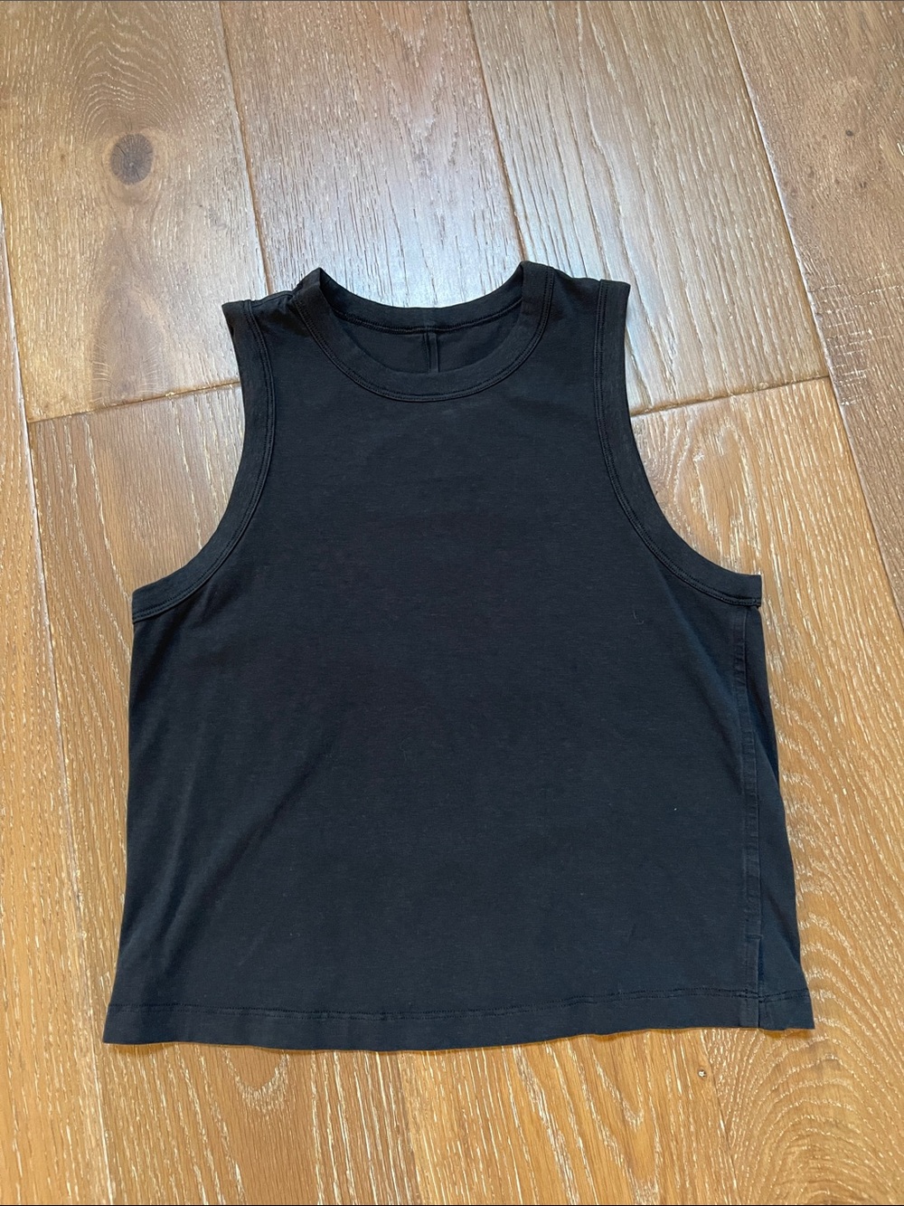 lululemon athletica Black Sleeveless Tank Top